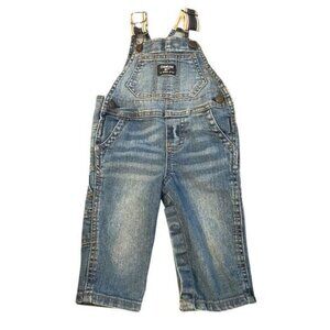 Oshkosh Denim Boys Overalls 9 Months